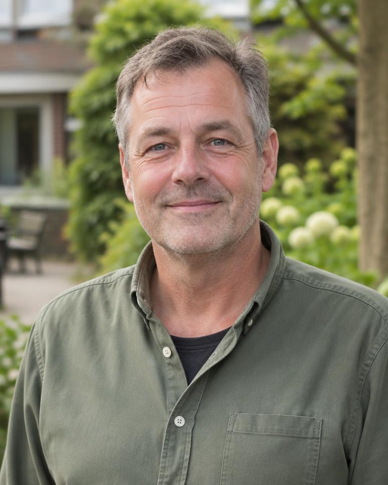 Portret van Pieter van Dijk